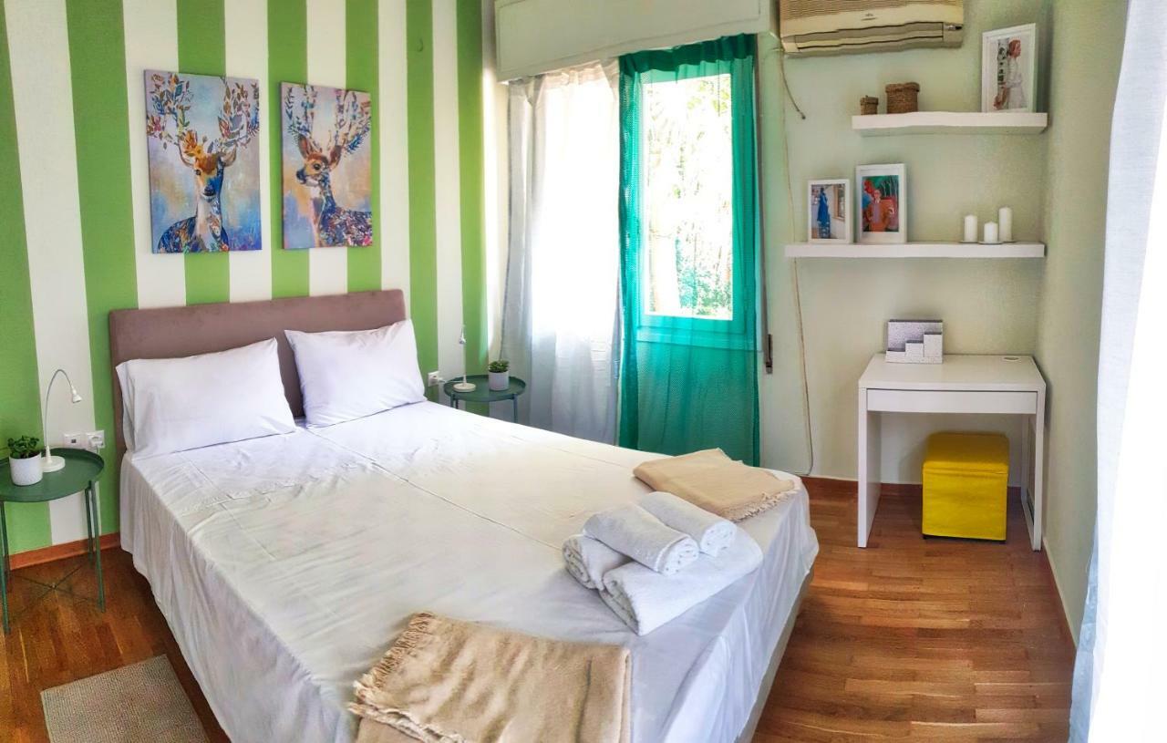 Athens Stadium Path Quiet & Central 4 Persons Apartment Eksteriør bilde